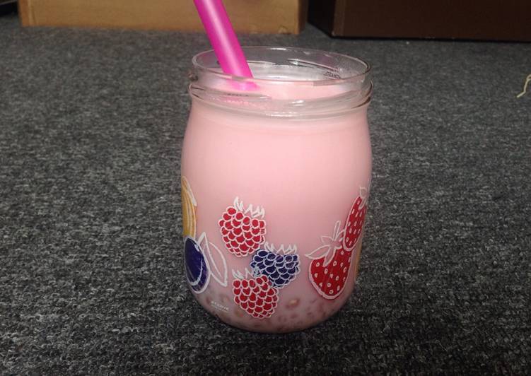 Bubble Tea: Sweet Guava Latte πΉ