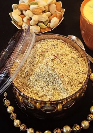 A picture of Milk masala powder.