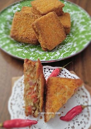 Foto resep Gabin Goreng Isi Ragout