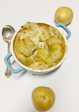 A picture of Vegan Gratin Dauphinois.