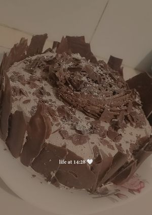 صورة لوصفة كعكة الغابة السوداء