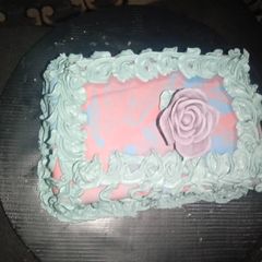 A picture of Cake Decoration (Buttercream Icing).