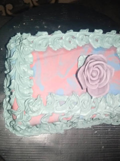 A picture of Cake Decoration (Buttercream Icing).