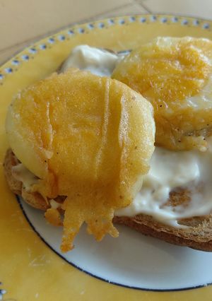 Φωτογραφία της συνταγής Eggs in a blanket toast