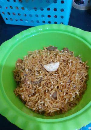 Foto resep Mie goreng bakso