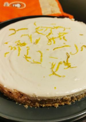Une photo de Cheesecake cru au citron