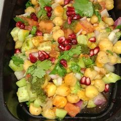 A picture of Chana Chaat.