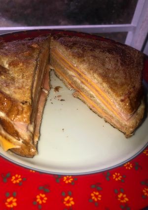 Una foto de Sándwich Monte Cristo