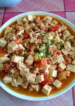 Foto resep Mapo tofu