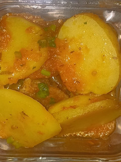 Una foto de Pollo en salsa de tomate