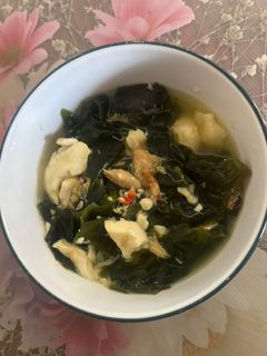 Hình của món Canh rong biển.