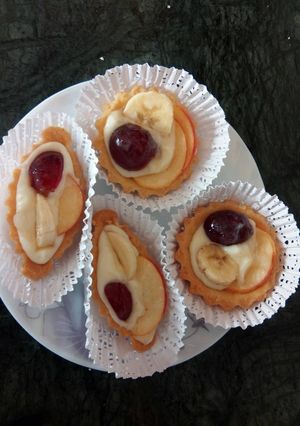 صورة لوصفة لترتولات بالفواكه