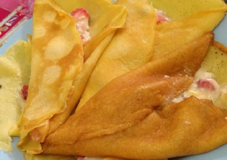 Resep Crepes buah, Sempurna