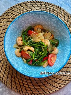 Foto resep Tumis Kangkung Udang ala Eonni Ivy