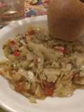 Ensalada caliente de repollo