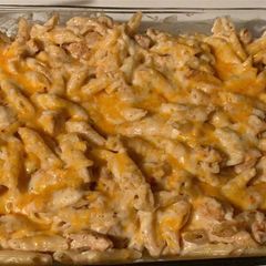A picture of Cajun Alfredo Bake.