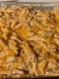 A picture of Cajun Alfredo Bake.