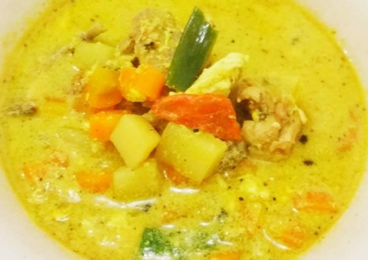 Bumbu kuning ayam kentang