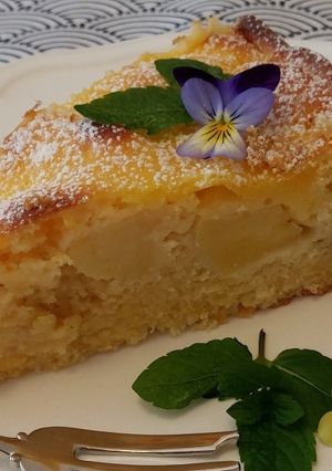 Almatorta recept fotója