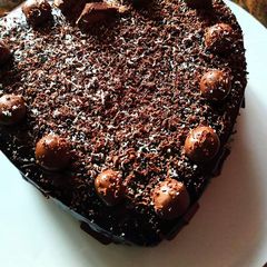 A picture of Whole wheat chocolate cake.