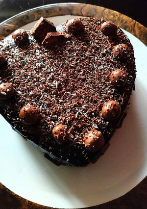 A picture of Whole wheat chocolate cake.