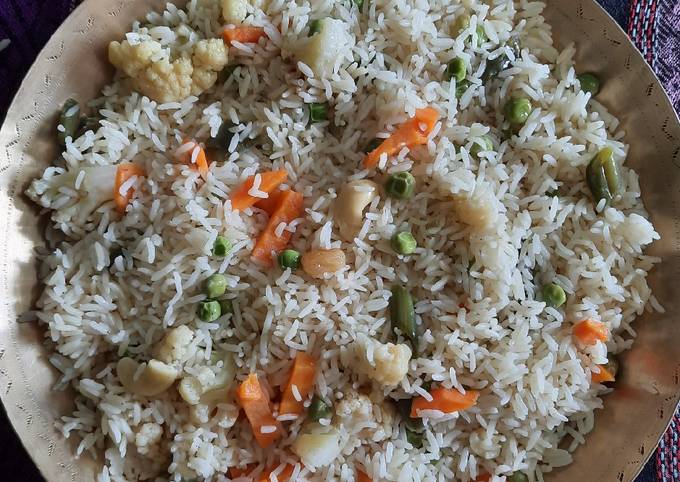 Recipe of Eric Ripert Steamed Vegetables Friedrice