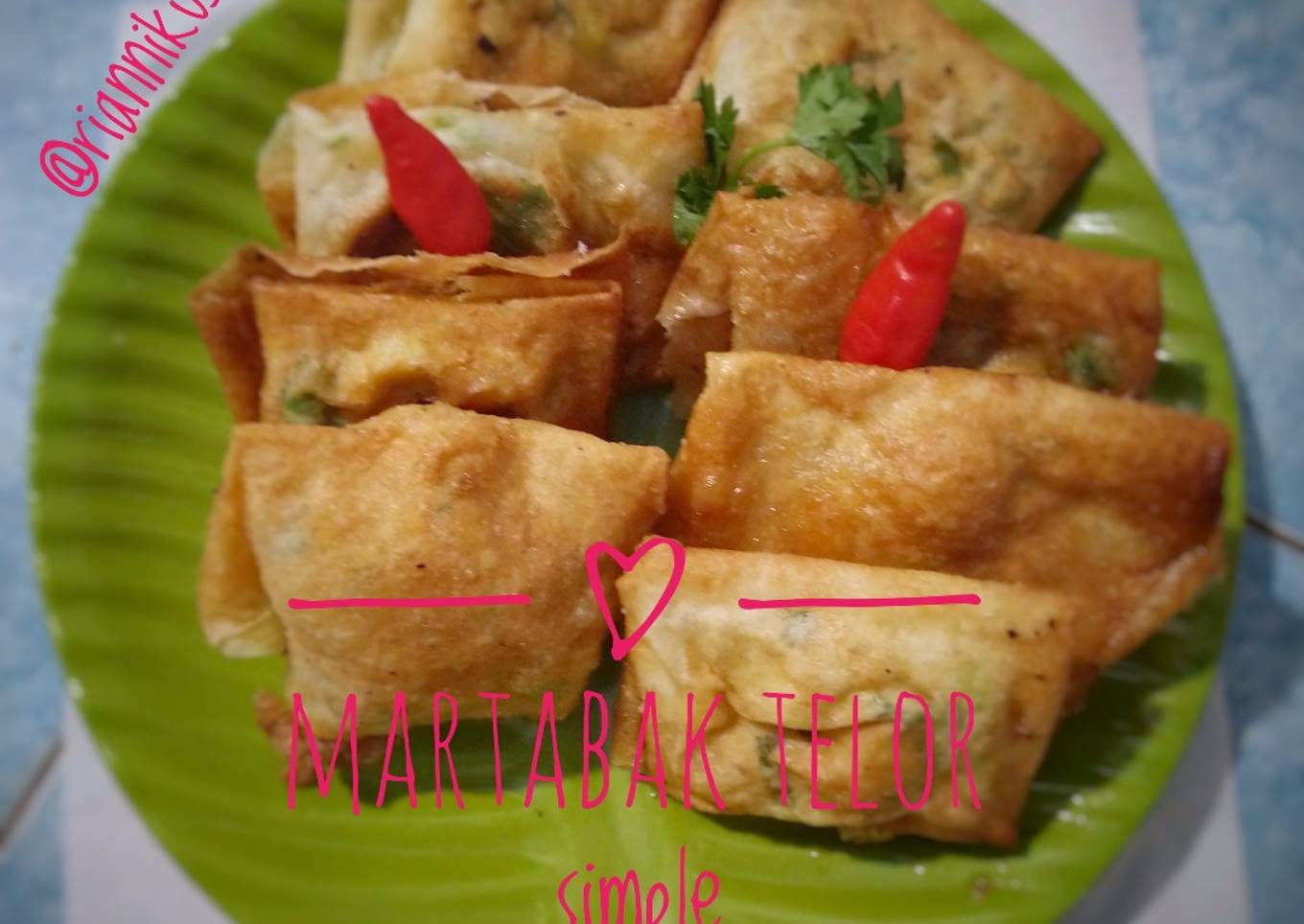 Martabak telor ekonomis