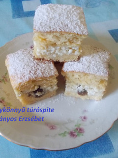 Pehelykönnyű túrós pite recept fotója