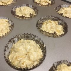 A picture of Eggless Banana Muffin.