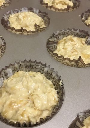A picture of Eggless Banana Muffin.