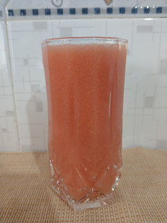 A picture of Guava Orange juice.
