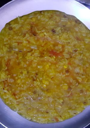 A picture of Mix dal khichdi.