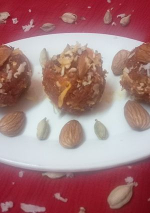 A picture of Carrot balls.