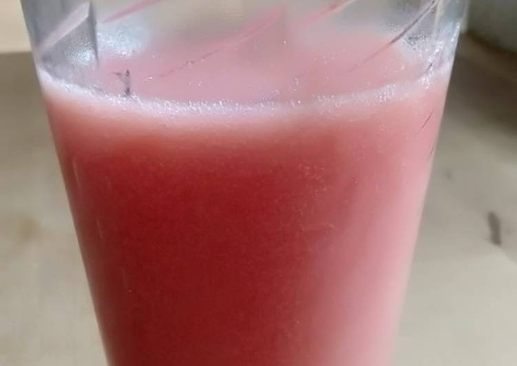 Langkah membuat Juice jambu merah nikmat