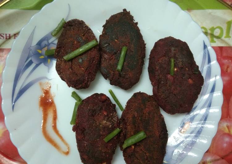 Simple Way to Make Any-night-of-the-week Home Made Beet Root Cutlet