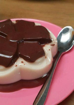 A picture of Puding coklat.