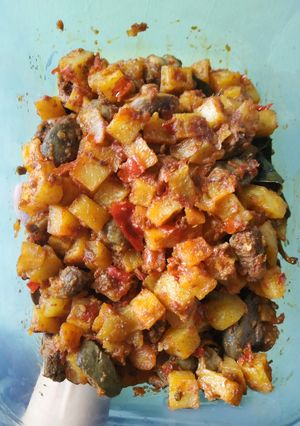 Foto resep Sambal Goreng Kentang Ati Ampela Non Santan