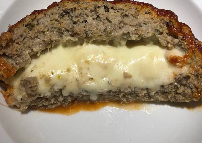 Recipe: Yummy Cheesy Turkey Meatloaf