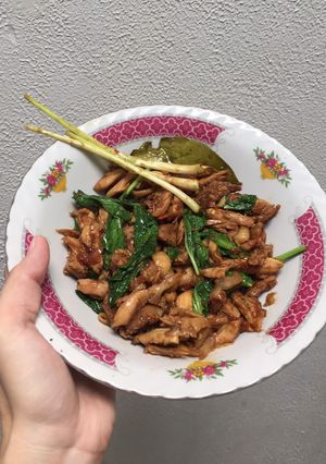 Foto resep Ayam Gongso Sawi