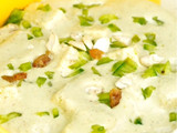Creamy Cashew Cilantro Paneer (no oil)