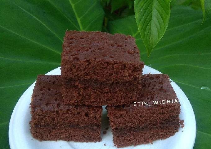 Cara membuat Brownies Kukus Amanda KW Cara membuat Brownies Kukus Amanda KW