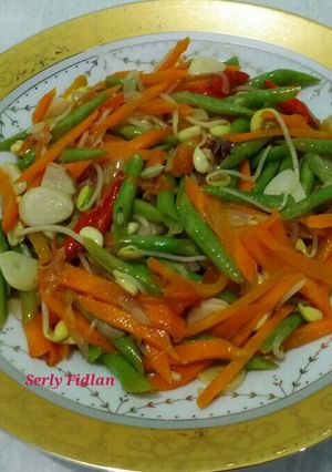 Foto resep Tumis kacang panjang