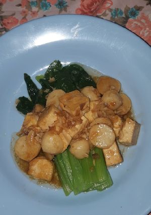 Foto resep Pokcoy Siram Baso Ikan & Tahu