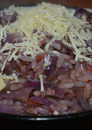 Una foto de Arroz con Repollo- Rižoto s kupusom