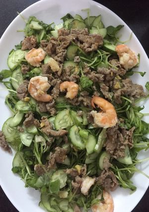 Hình của món Bò ăn cỏ.