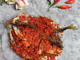 Balado Ikan kembung pedes