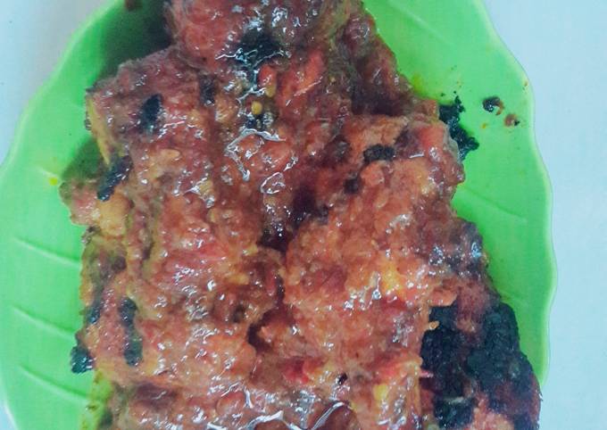 Ayam kampung bakar bumbu rujak#BikinRamadanBerkesan