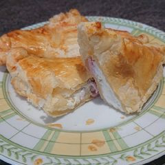 Air Fried Ham and Ricotta Puff Pastry A picture of Air Fried Ham and Ricotta Puff Pastry.