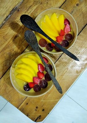 Foto resep Manggo Banana Smoothies