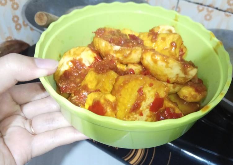 Telur Tahu Balado Endeus😂